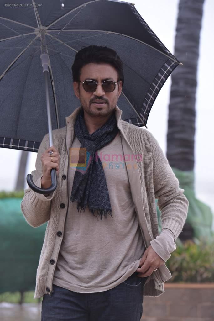 Irrfan Khan at D-day interview in Mumbai on 10th July 2013
