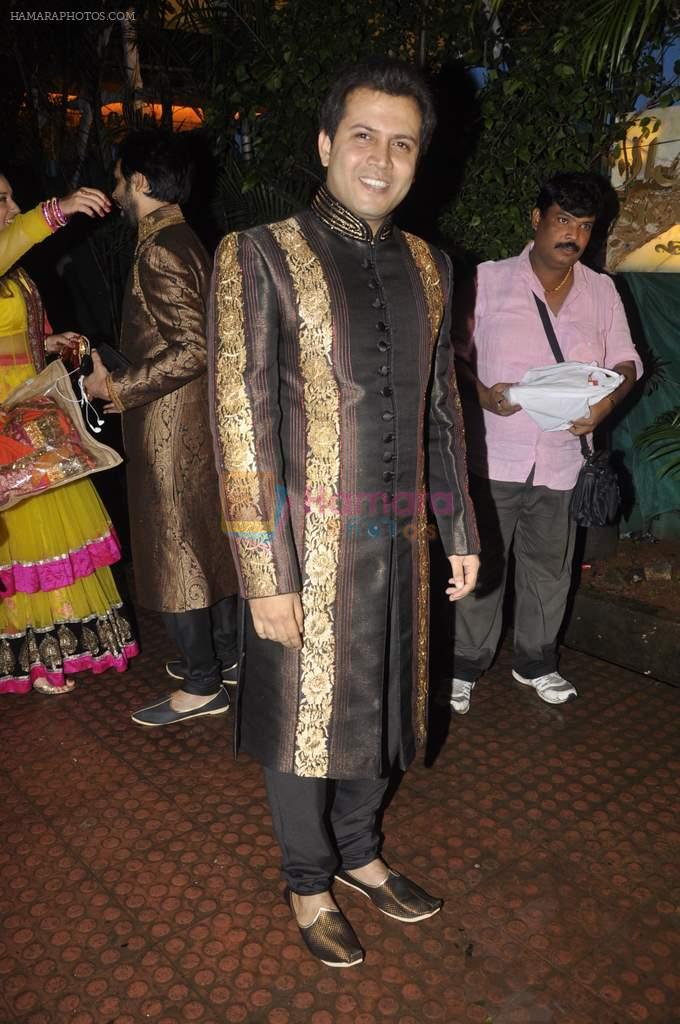 Abhinav Kohli at Shweta Tiwari's sangeet in Sheesha Lounge, Mumbai on 12th July 2013