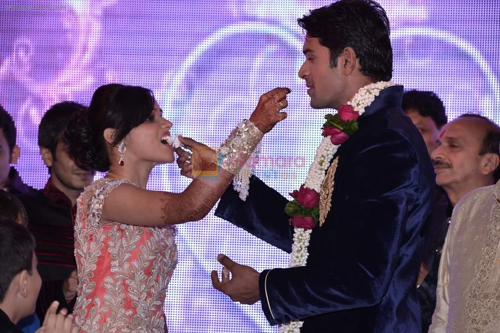 Mrunal Jain's engagement ring ceremony in Mumbai on 12th July 2013