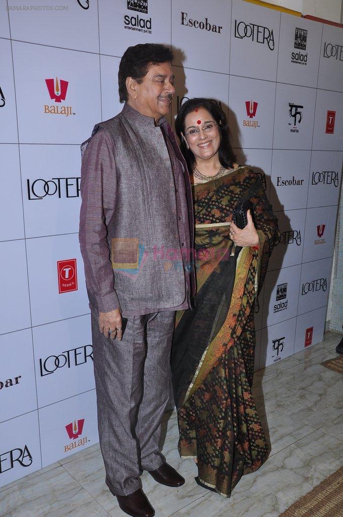 Shatrughan Sinha, Poonam Sinha at Lootera Success party in Escobar on 15th July 2013
