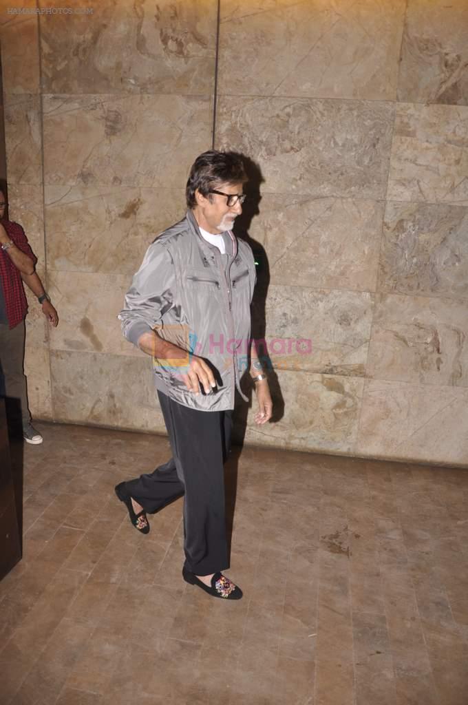 Amitabh Bachchan at D-day special screening in Light Box, Mumbai on 18th July 2013