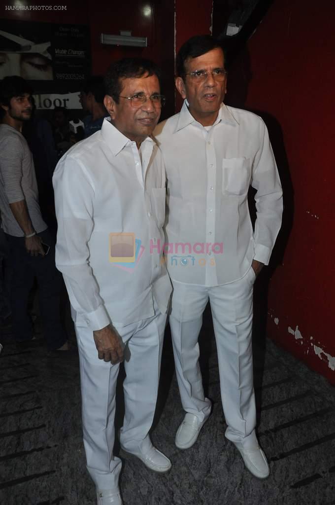 Abbas Mastan at Ramaiya Vastavaiya screening in Pvr, Mumbai on 18th July 2013