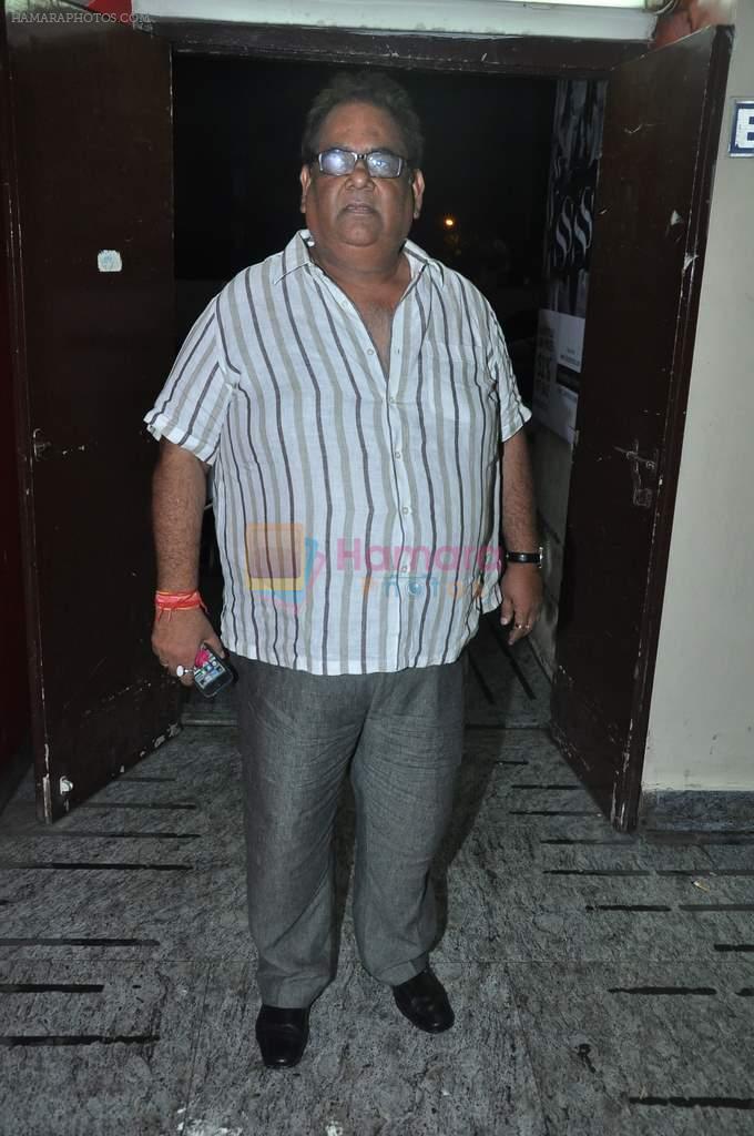 Satish Kaushik at Ramaiya Vastavaiya screening in Pvr, Mumbai on 18th July 2013