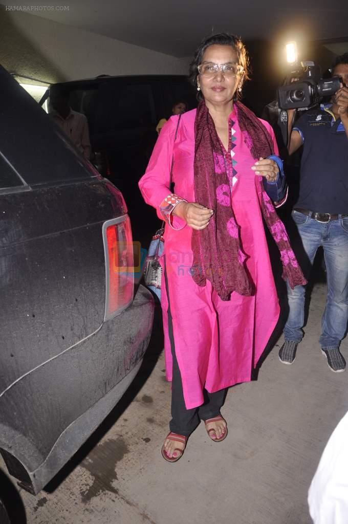 Shabana Azmi at D-day special screening in Light Box, Mumbai on 18th July 2013