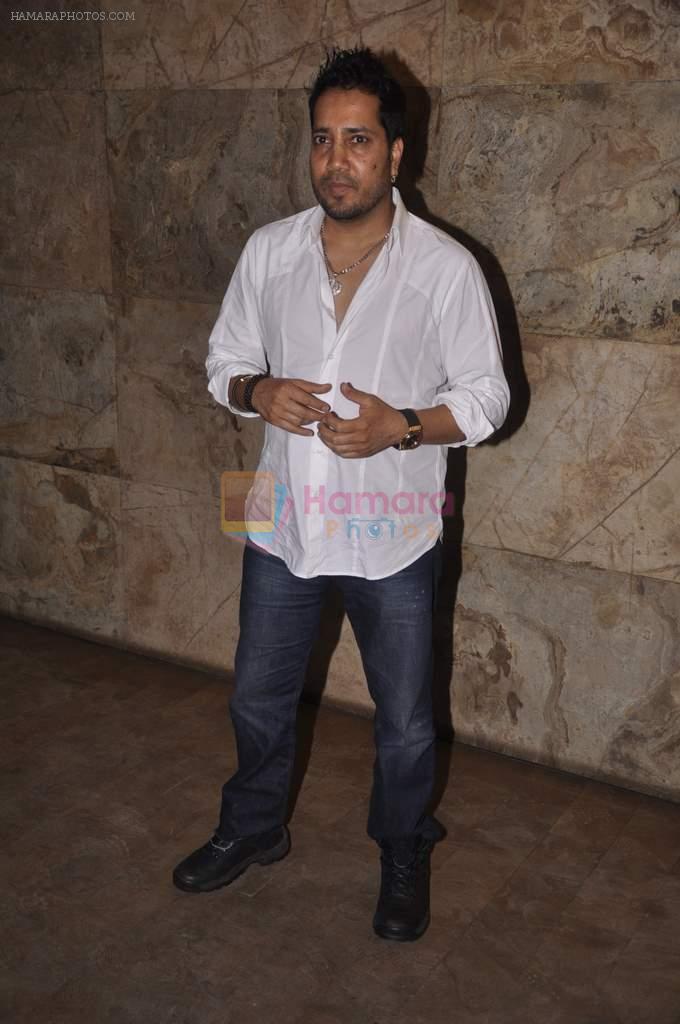 Mika Singh at D-day special screening in Light Box, Mumbai on 18th July 2013
