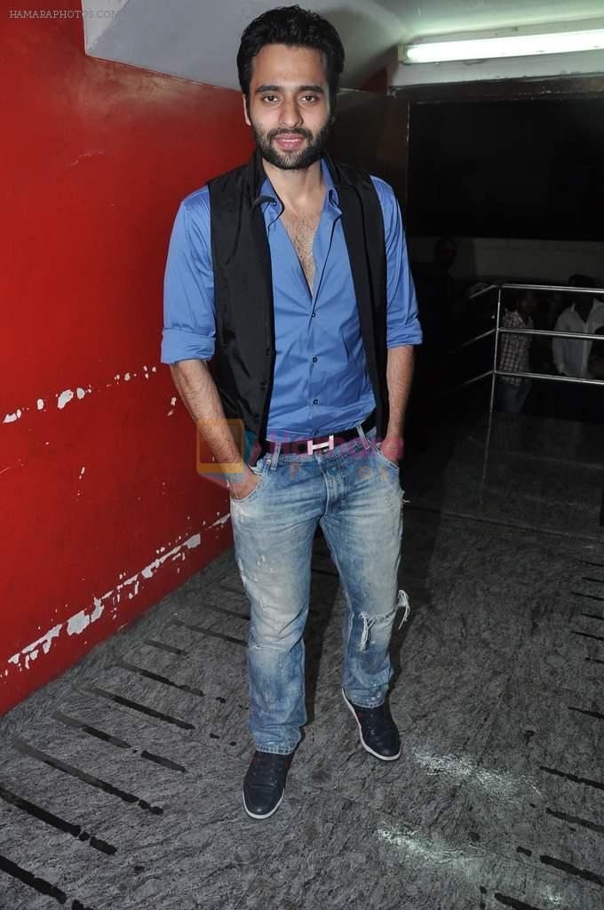 Jackky Bhagnani at Ramaiya Vastavaiya screening in Pvr, Mumbai on 18th July 2013