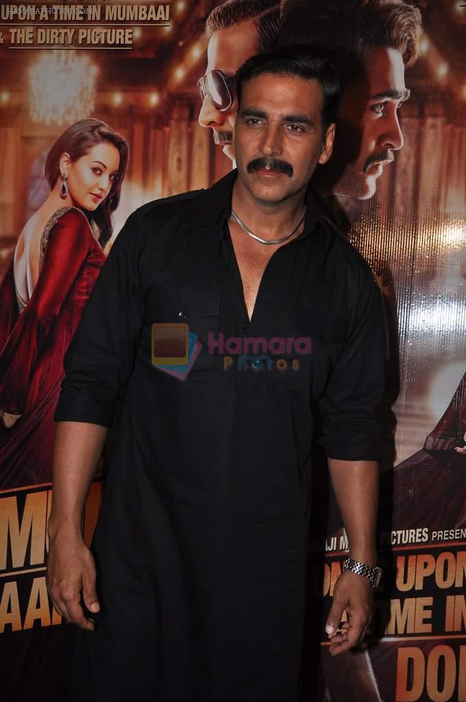Akshay Kumar at Once Upon a Time in Mumbai promotion in Filmistan, Mumbai on 18th July 2013