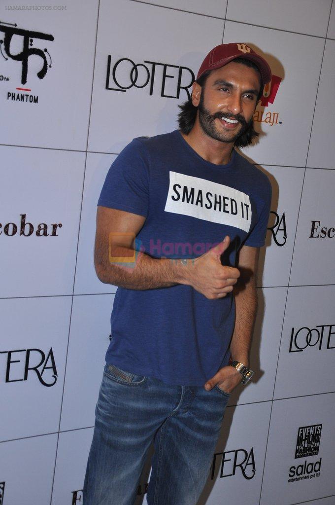 Ranveer Singh at Lootera Success party in Escobar on 15th July 2013