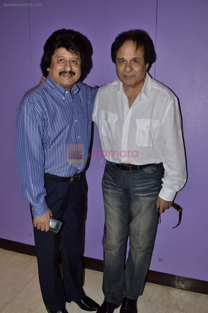 Pankaj Udhas at the formation of Indian Singer's Rights Association (isra) for Royalties in Novotel, Mumbai on 18th July 2013