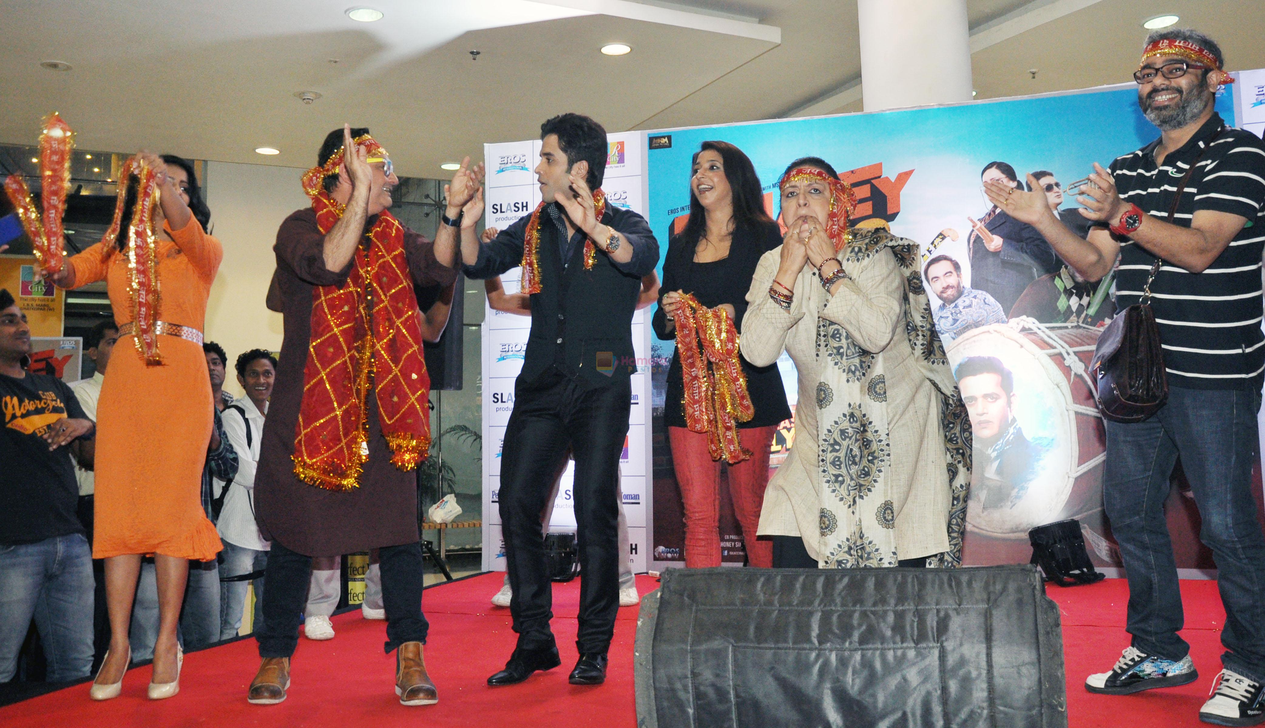 Vishakha Singh, Tusshar Kapoor, Krishika Lulla, Vinay Pathak at BAJATEY RAHO MUSICAL EVENT AT R CITY MALL GHATKOPAR