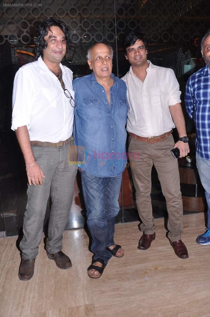Mahesh Bhatt, Ajay Bahl, Narendra Singh at Ba. Pass film promotions in PVR, Mumbai on 22nd July 2013