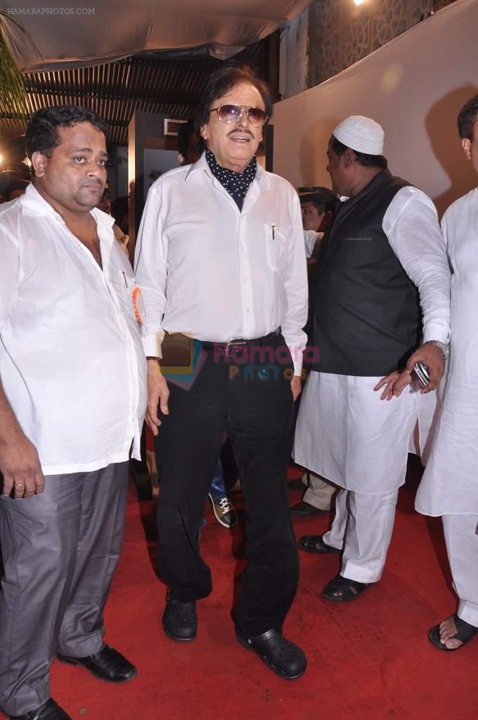 Sanjay Khan at Sharad Pawar's Iftar Party in Hajj House, Mumbai on 26th July 2013