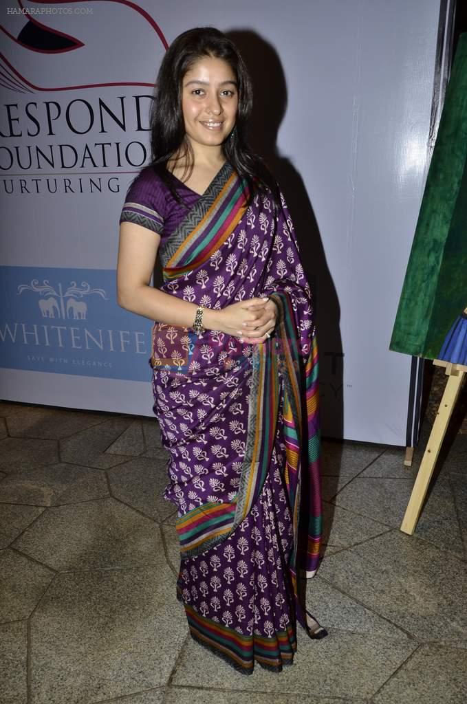 Sunidhi Chauhan at Kiran Juneja Sippy's Respond Foundation launch in Mumbai on 26th July 2013