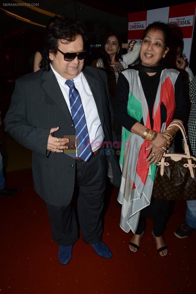 Bappi Lahiri at the Premiere of the film Love In Bombay in Cinemax, Mumbai on 1st Aug 2013
