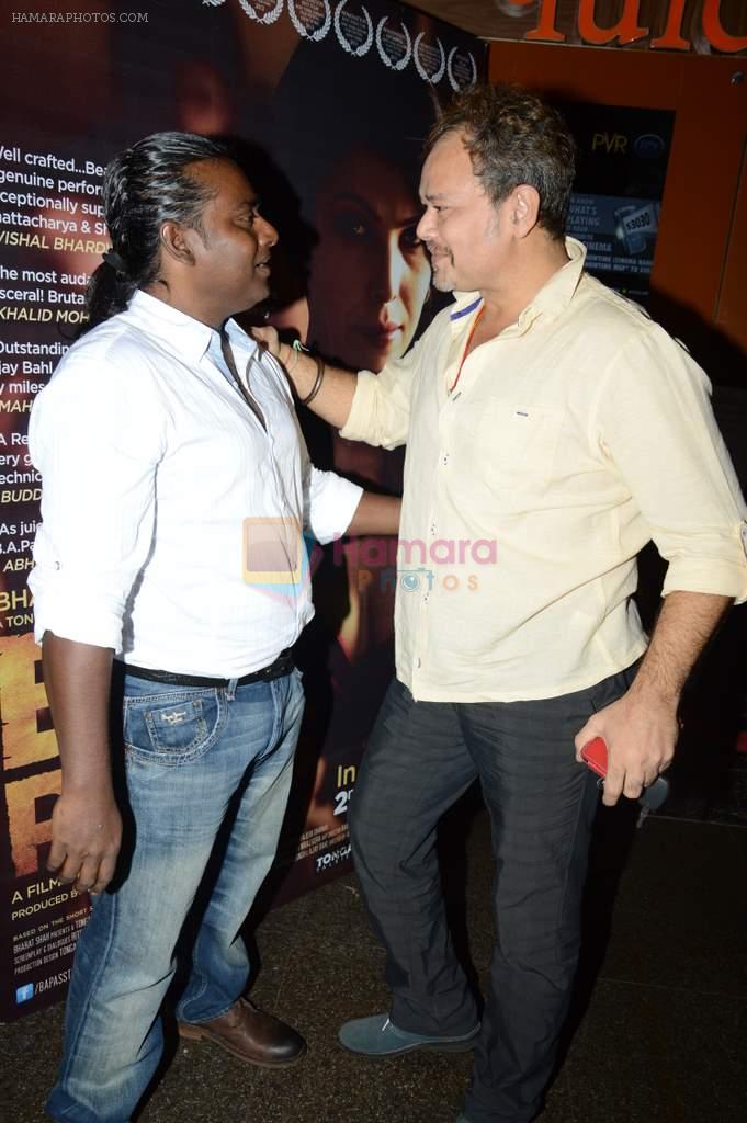 Raj Zutshi, Dibyendu Bhattacharya at Screening of the film B.A. Pass in Mumbai on 1st Aug 2013