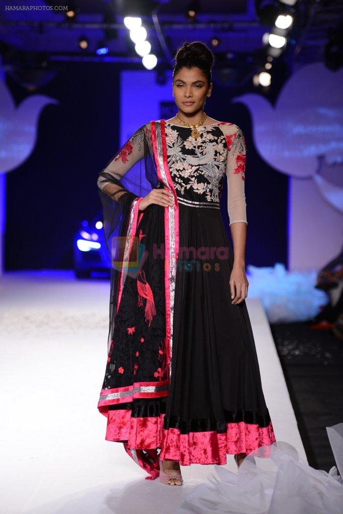 Model walk for Varun Bahl's show for Audi at PCJ Delhi Couture Week on 2nd Aug 2013