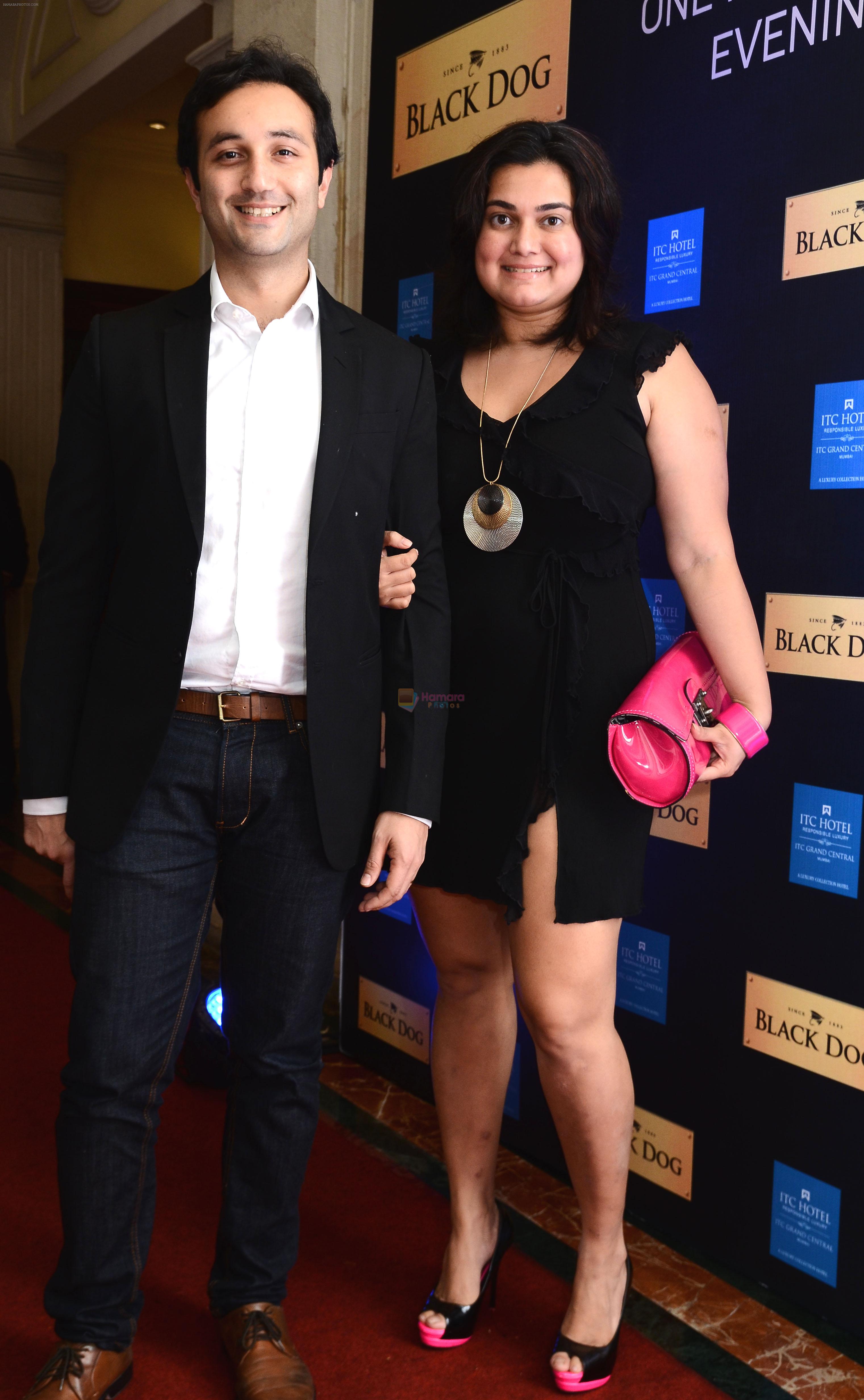 Aditya and Divya Hitkari at the Black Dog Easy Evenings at ITC Grand Central