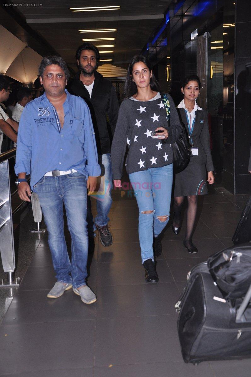 Katrina Kaif snapped at the Airport in Mumbai on 4th Aug 2013