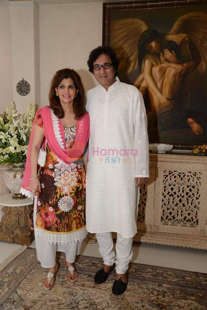 at Sanjay and Zareen Khan's Iftar party in Sanjay Khan's Residence, Mumbai on 6th Aug 2013