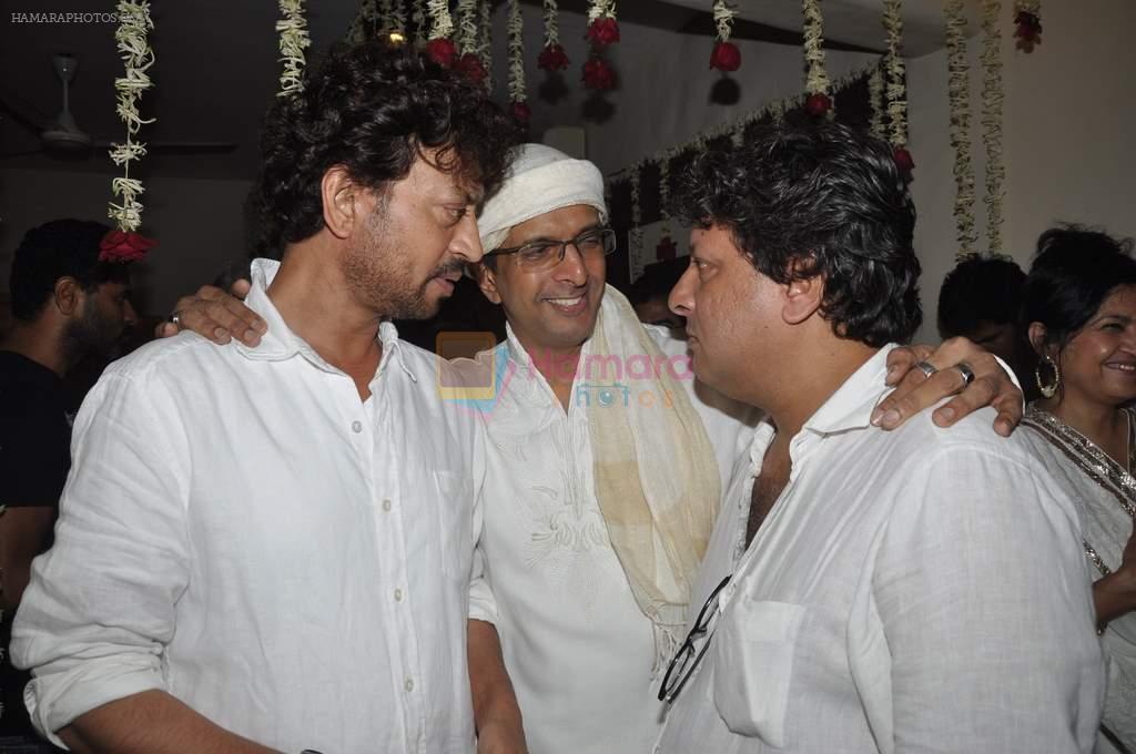 Irrfan Khan at Javed Jaffrey's Eid bash in Andheri, Mumbai on 9th Aug 2013