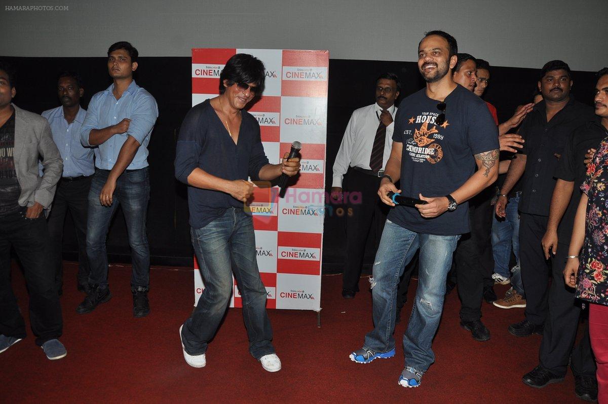 Shahrukh Khan, Rohit Shetty promote Chennai Express at Cinemax, Mumbai on 11th Aug 2013