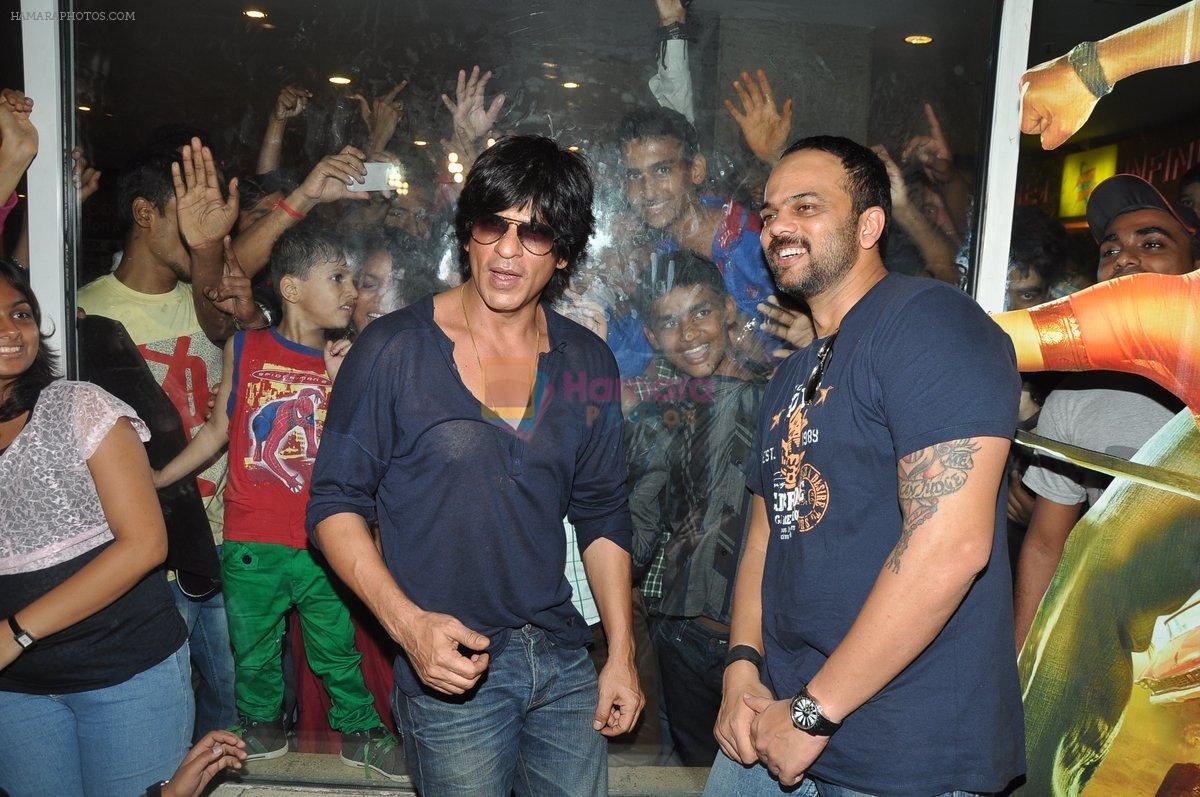Shahrukh Khan, Rohit Shetty promote Chennai Express at Cinemax, Mumbai on 11th Aug 2013