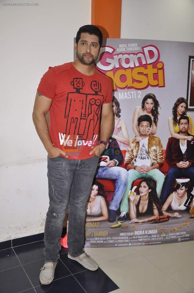 Aftab Shivdasani at Grand Masti music launch in Bandra, Mumbai on 12th Aug 2013