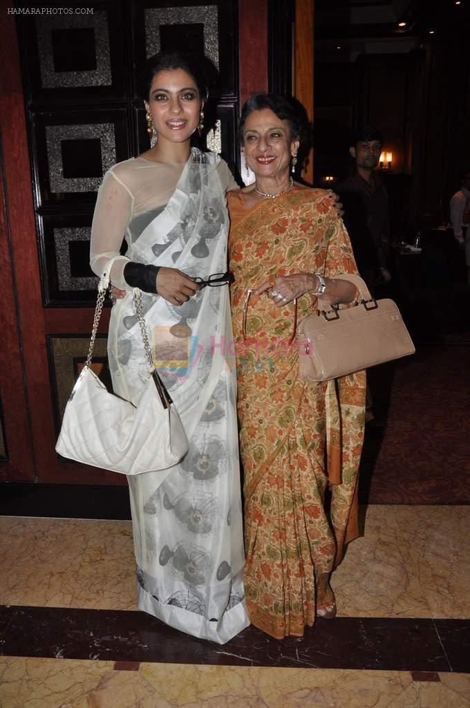 Kajol, Tanuja at Tanisha's play premiere in Taj Land's End, Mumbai on 15 Aug 2013