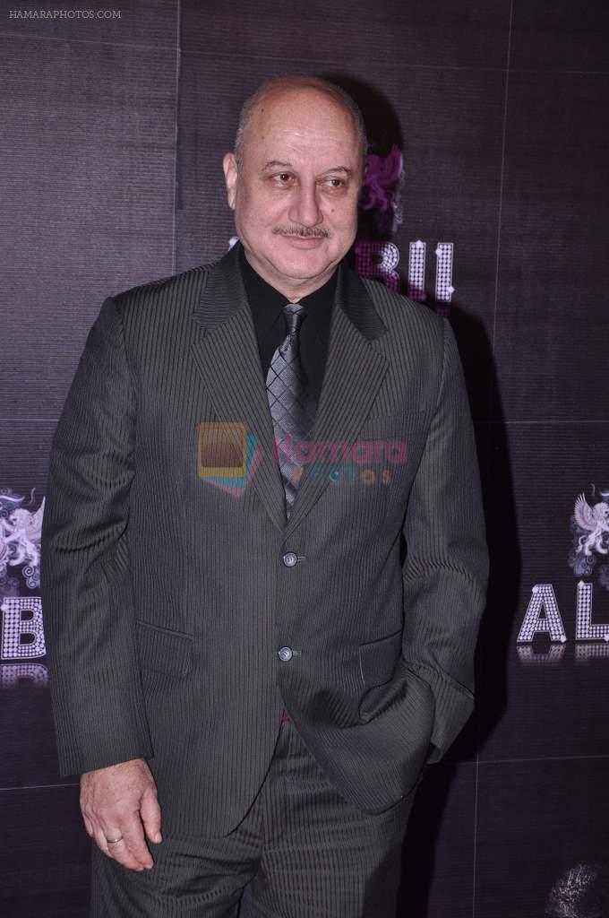 Anupam Kher at Sridevi's 50th birthday party in Mumbai on 17th Aug 2013
