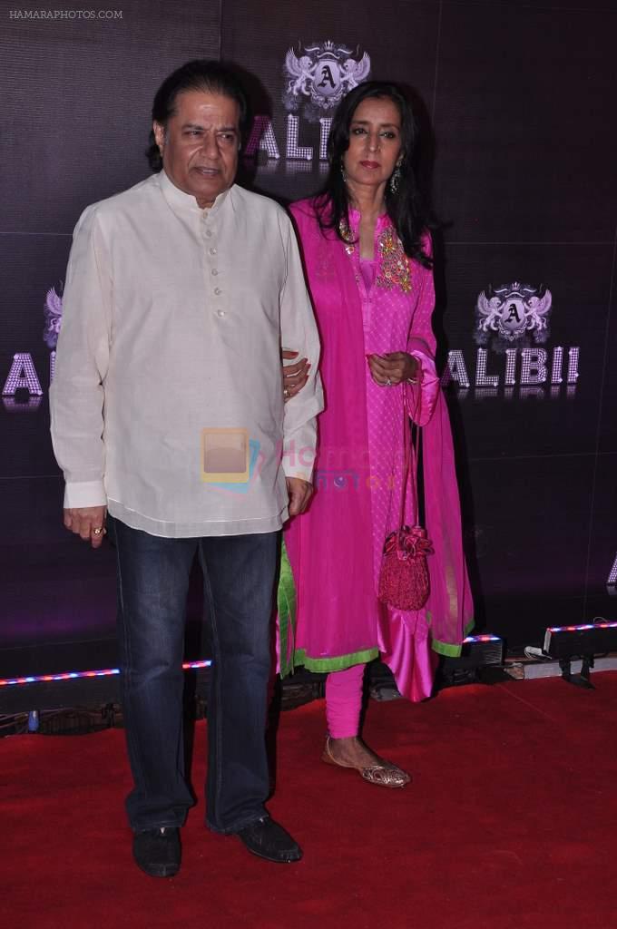 Anup Jalota at Sridevi's 50th birthday party in Mumbai on 17th Aug 2013