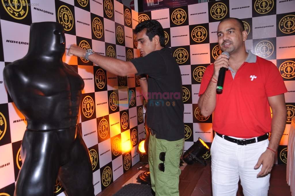 at Gold Gym relaunch in Mumbai on 20th Aug 2013