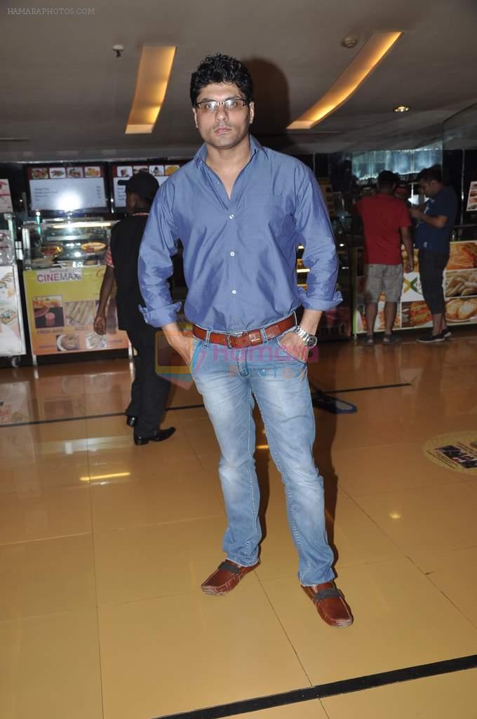 Riyaz Gangji at Jobs premiere in Cinemax, Mumbai on 21st Aug 2013