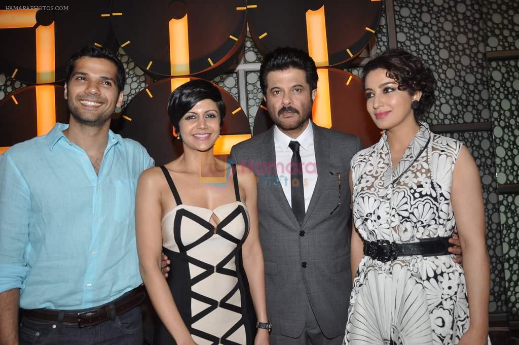 Anil Kapoor, Mandira Bedi, Tisca Chopra, Neil Bhoopalam at 24 Series Launch in Cinemax, Mumbai on 22nd Aug 2013