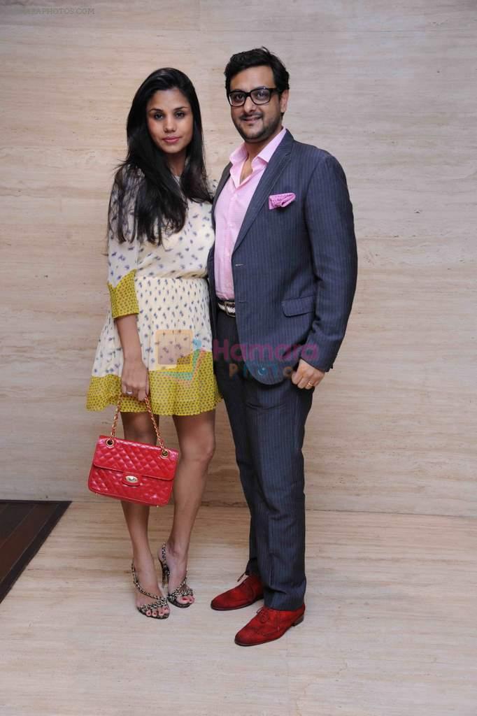 Pratima and Gaurav Bhatia at RRO Gucci event in Trident Hotel, Mumbai on 23rd Aug 2013