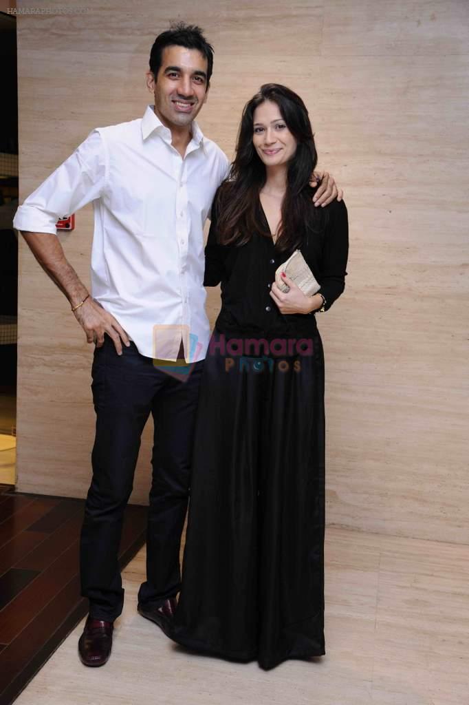 Nikhil and Natashah Chib at RRO Gucci event in Trident Hotel, Mumbai on 23rd Aug 2013