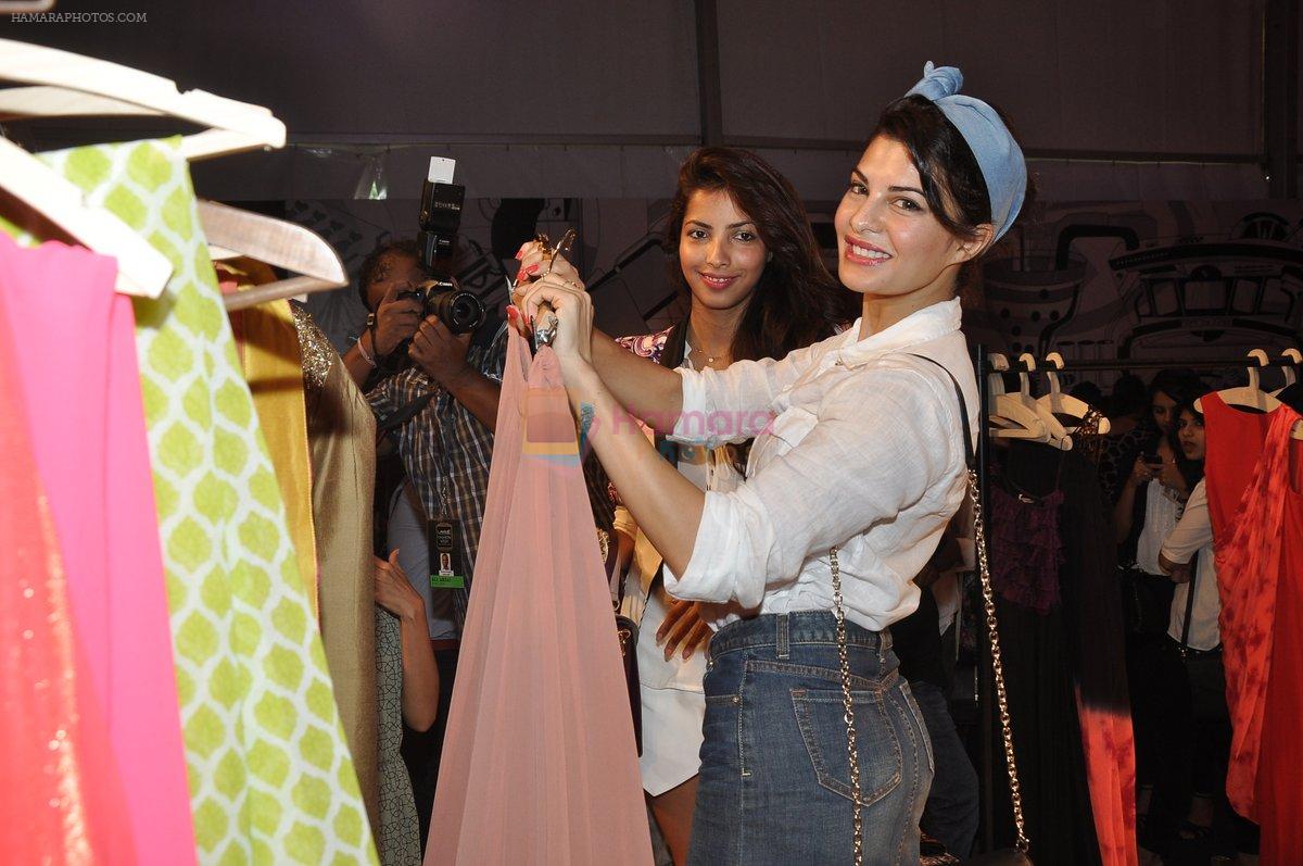 Jacuqeline Fernandez at Style Cracker at LFW 2013 Day 2 in Grand Haytt, Mumbai on 24th Aug 2013