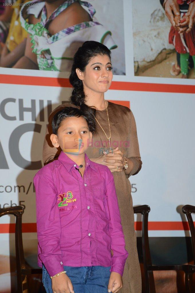 Kajol at Help a child campaign in Mumbai on 27th Aug 2013