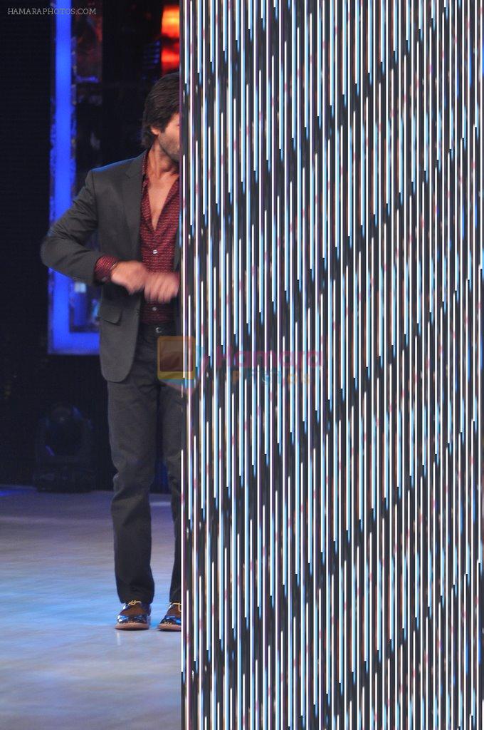 Shahid Kapoor on the sets of Jhalak 6 in Mumbai on 27th Aug 2013,1
