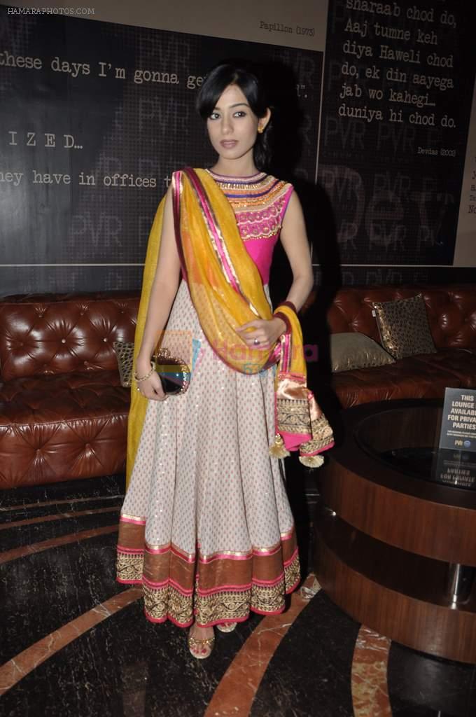Amrita Rao at Singh Sahab the great first look in PVR, Mumbai on 29th Aug 2013