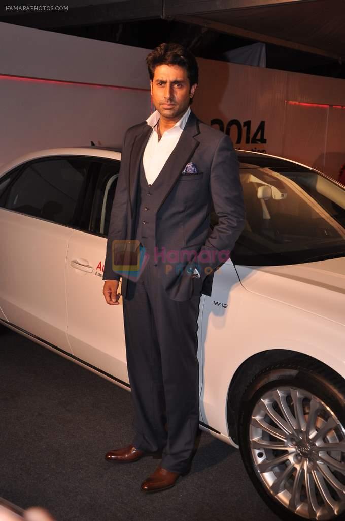 Abhishek Bachchan at FDCI Audi Autumn Collection 2014 on 30th Aug 2013
