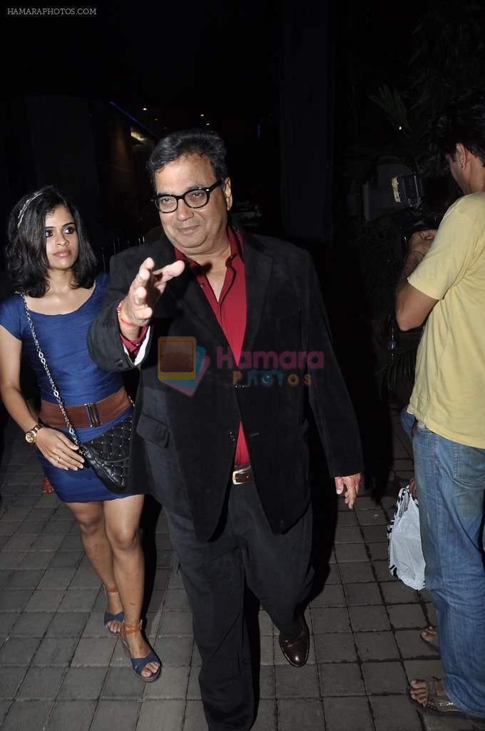Subhash Ghai's bash at the launch of new Hard Rock Cafe in Andheri, Mumbai on 31st Aug 2013