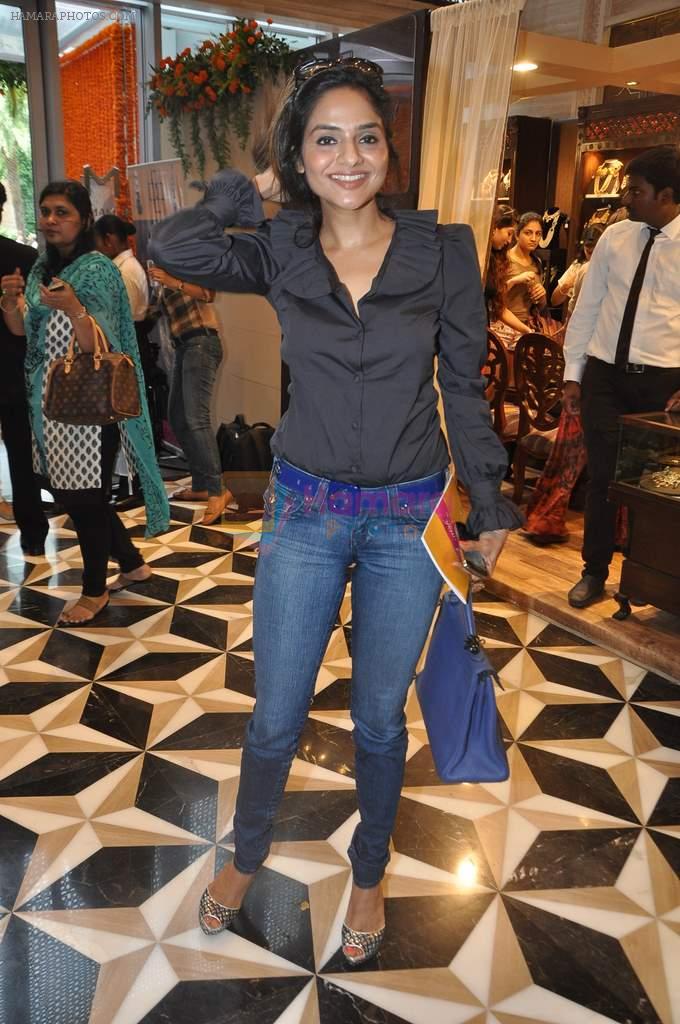 Madhoo Shah at Araish Exhibition in Mumbai on 3rd Sept 2013