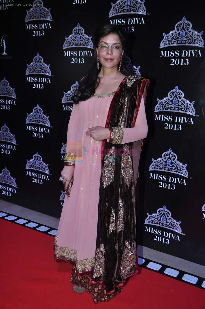 Zeenat Aman judge Miss Diva in Westin Hotel, Mumbai on 5th Sept 2013
