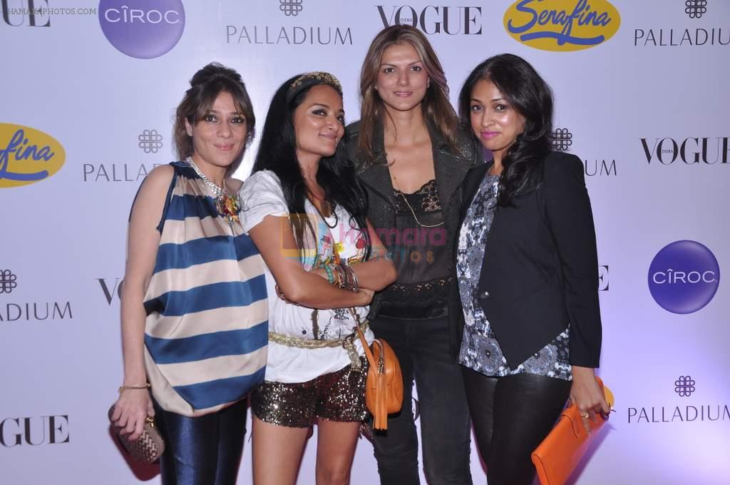 Haseena Jethmalani, Bandana Tewari, Nandita Mahtani & Surily Goel at Fashion's Night Out 2013, at Palladium, Mumbai