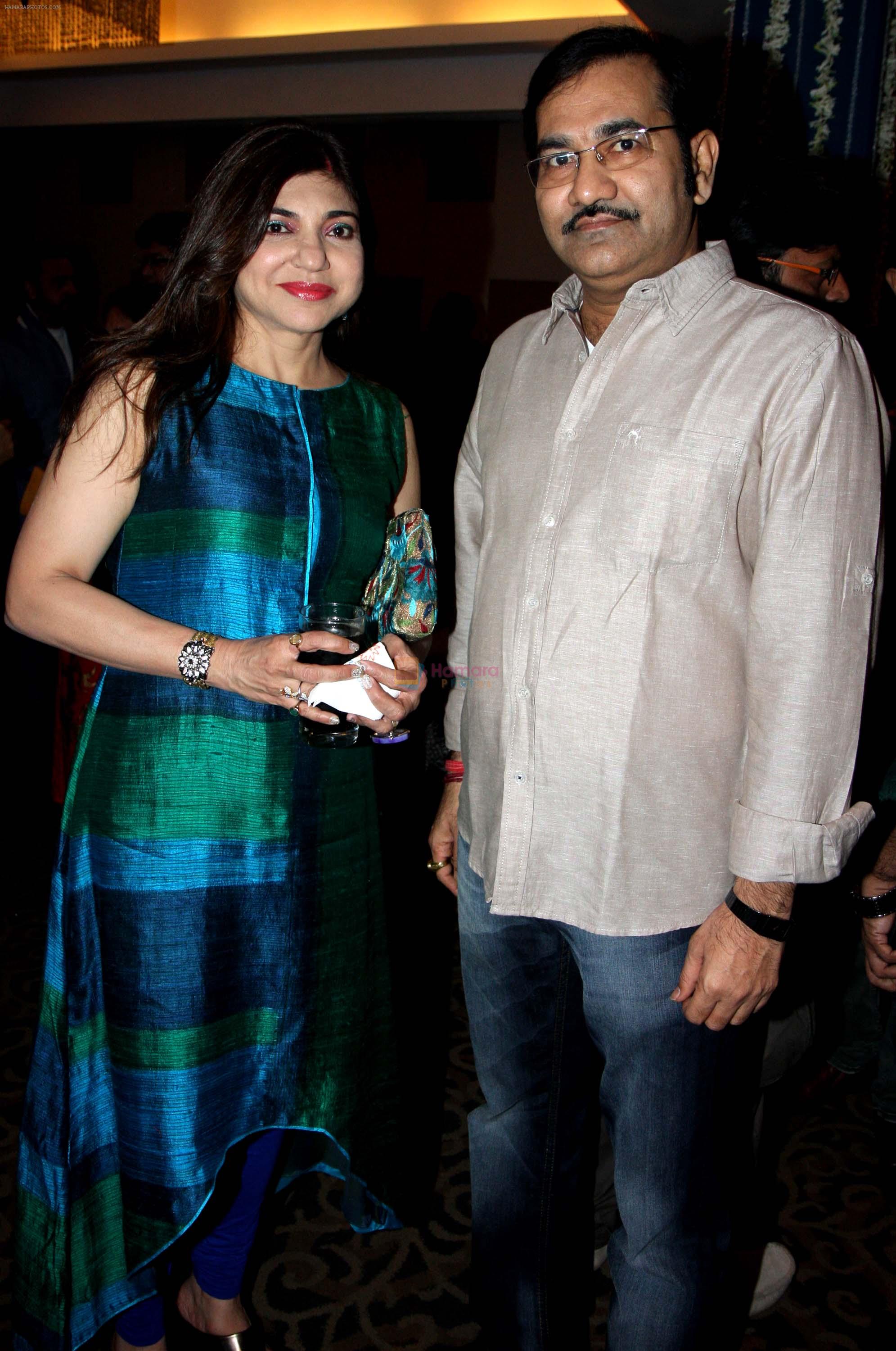 alka yagniik & sudesh bhosle at Adesh Shrivastava birthday party in Sun N Sand Hotel, Mumbai on 8th Sept 2013
