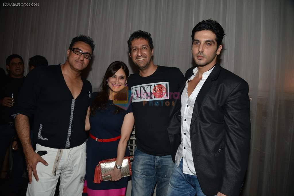 mohammed, lucy morani, suliman merchant and zayed khan at Tulip Joshi's bday bash in Escobar, Mumbai on 11th Sept 2013