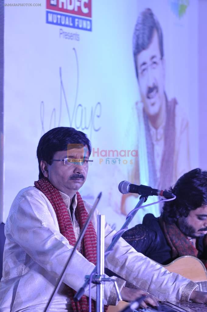 at the launch of Anurag Sharma's Album Naye Manzar in Mumbai on 14th Sept 2013