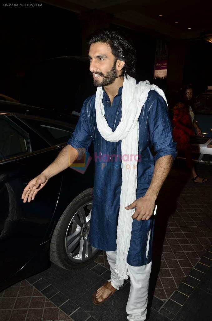 Ranveer Singh snapped in Marriott, Mumbai on 16th Sept 2013