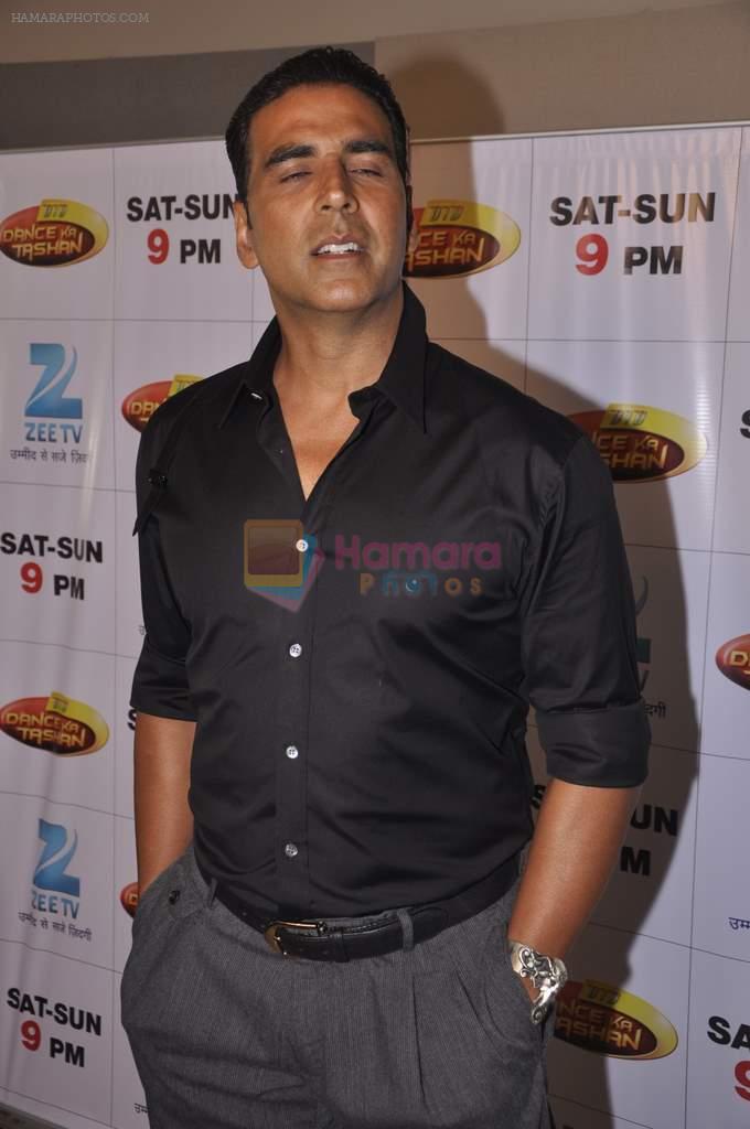 Akshay Kumar on the sets of ZEE DID in Famous, Mumbai on 16th Sept 2013