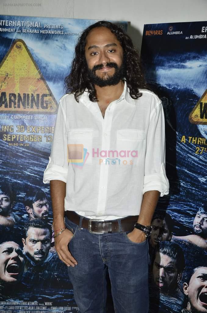Gurmmeet Singh at Warning film promotions in Mumbai on 17th Sept 2013
